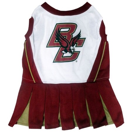 Pets First Boston College Eagles Cheerleader Pet Dress - Small pfbos4007-0002